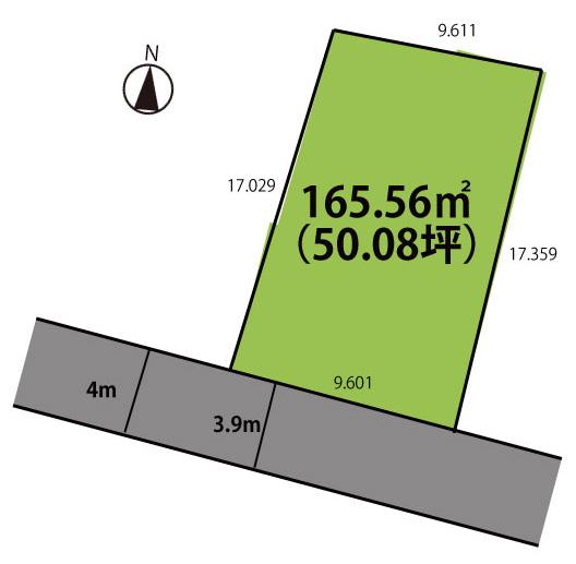 東置賜郡高畠町大字上平柳 売地