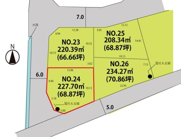 南陽市二色根 売地