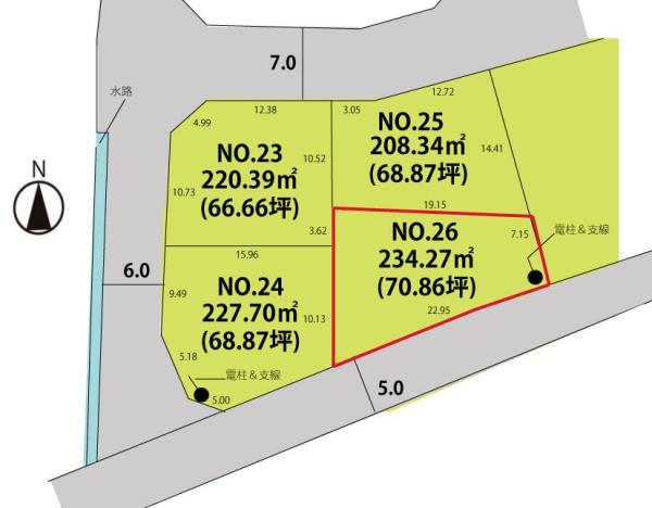 南陽市二色根 売地