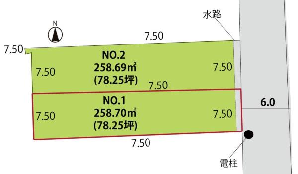 鶴岡市文園町 売地