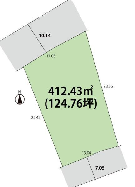 山形市みはらしの丘 売地