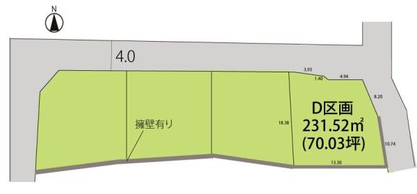 米沢市御廟 売地