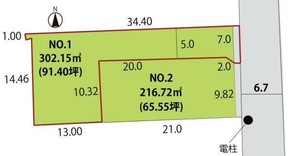 鶴岡市文園町 売地
